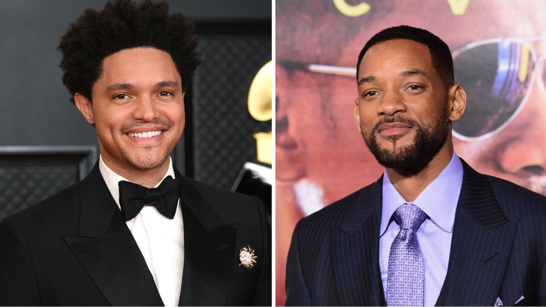 Trevor Noah and Will Smith