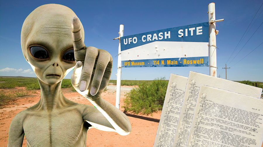 ufo crash alien