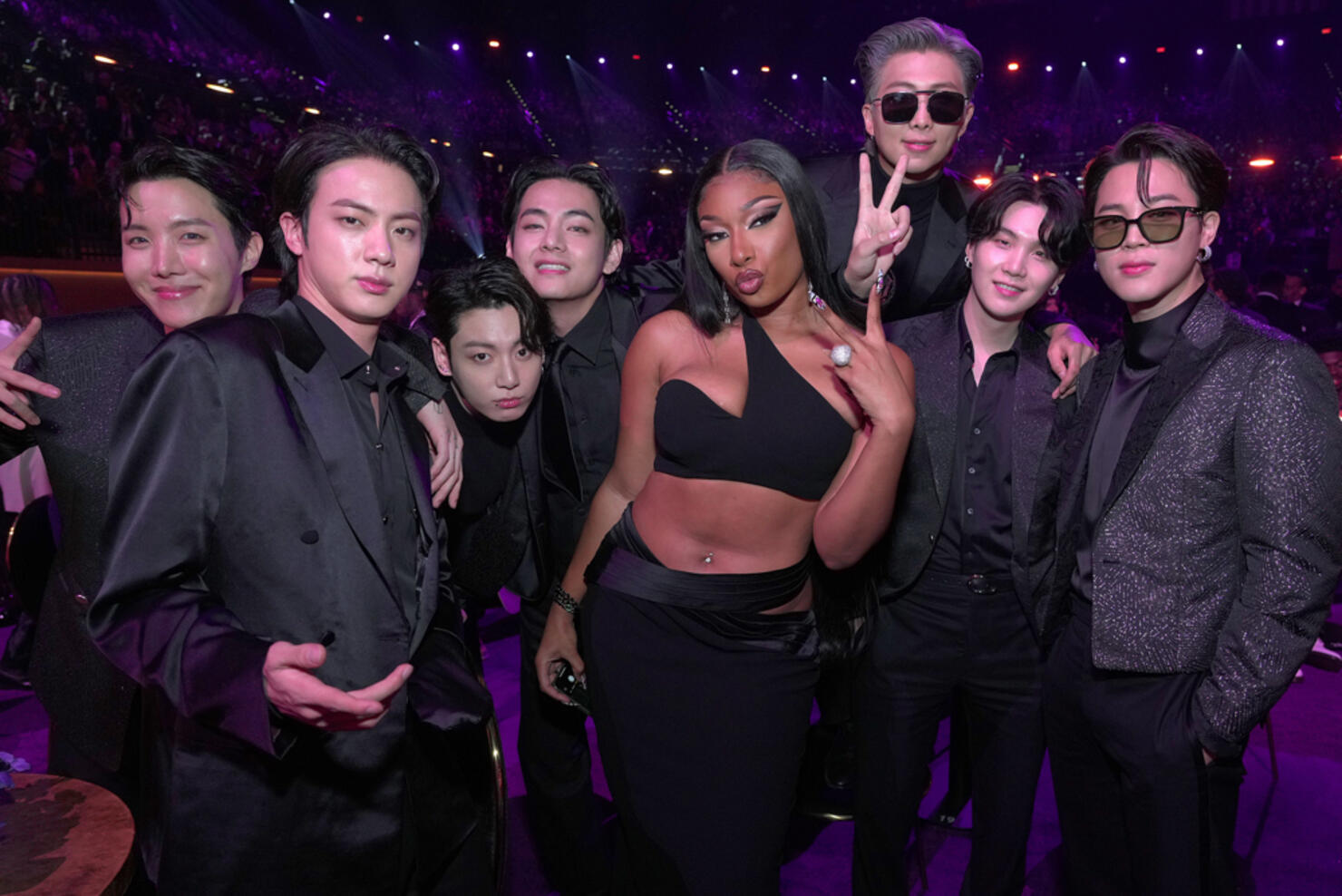 BTS Backstage at 2022 Grammys: See the Photos – Billboard