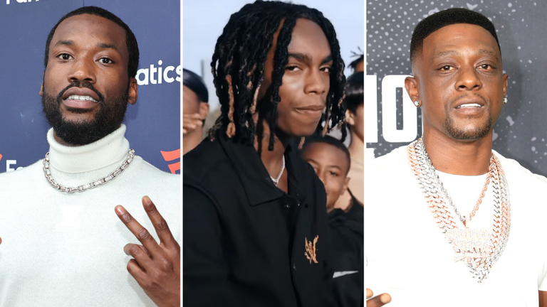 Meek Mill, YNW Melly, Boosie Badazz