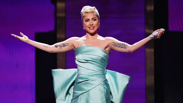 Lady Gaga Celebrates 13th Grammy Win