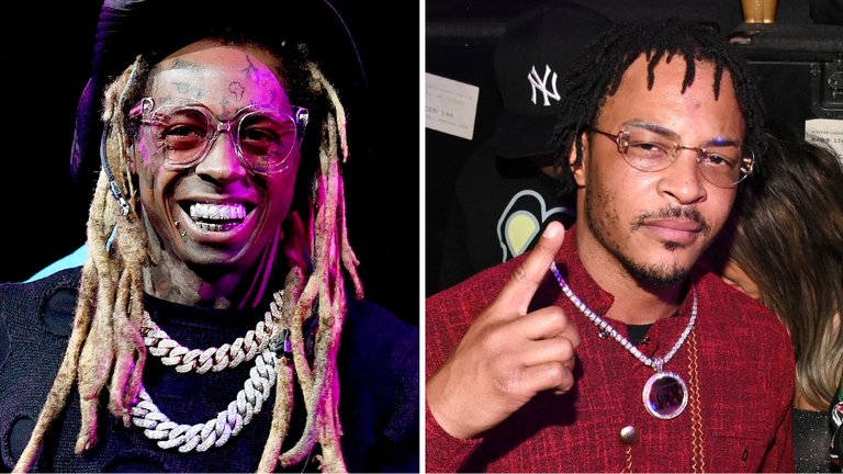 Lil Wayne and T.I. 
