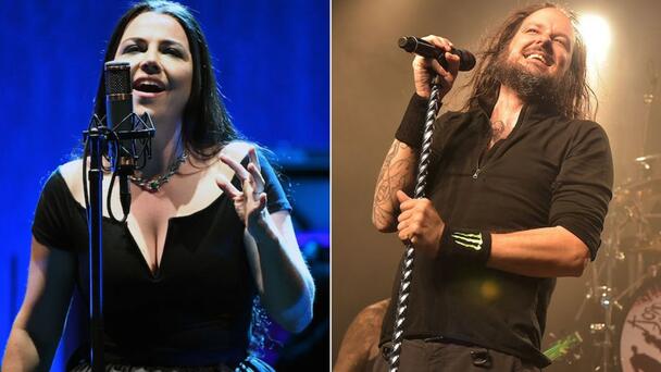 Watch Korn And Evanescence's Amy Lee Reunite For 'Freak On A Leash' Live