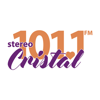 Stereo Cristal 101.1 Querétaro logo