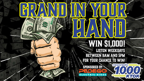 Win $1000! Listen for your chance to win 9x every weekday
