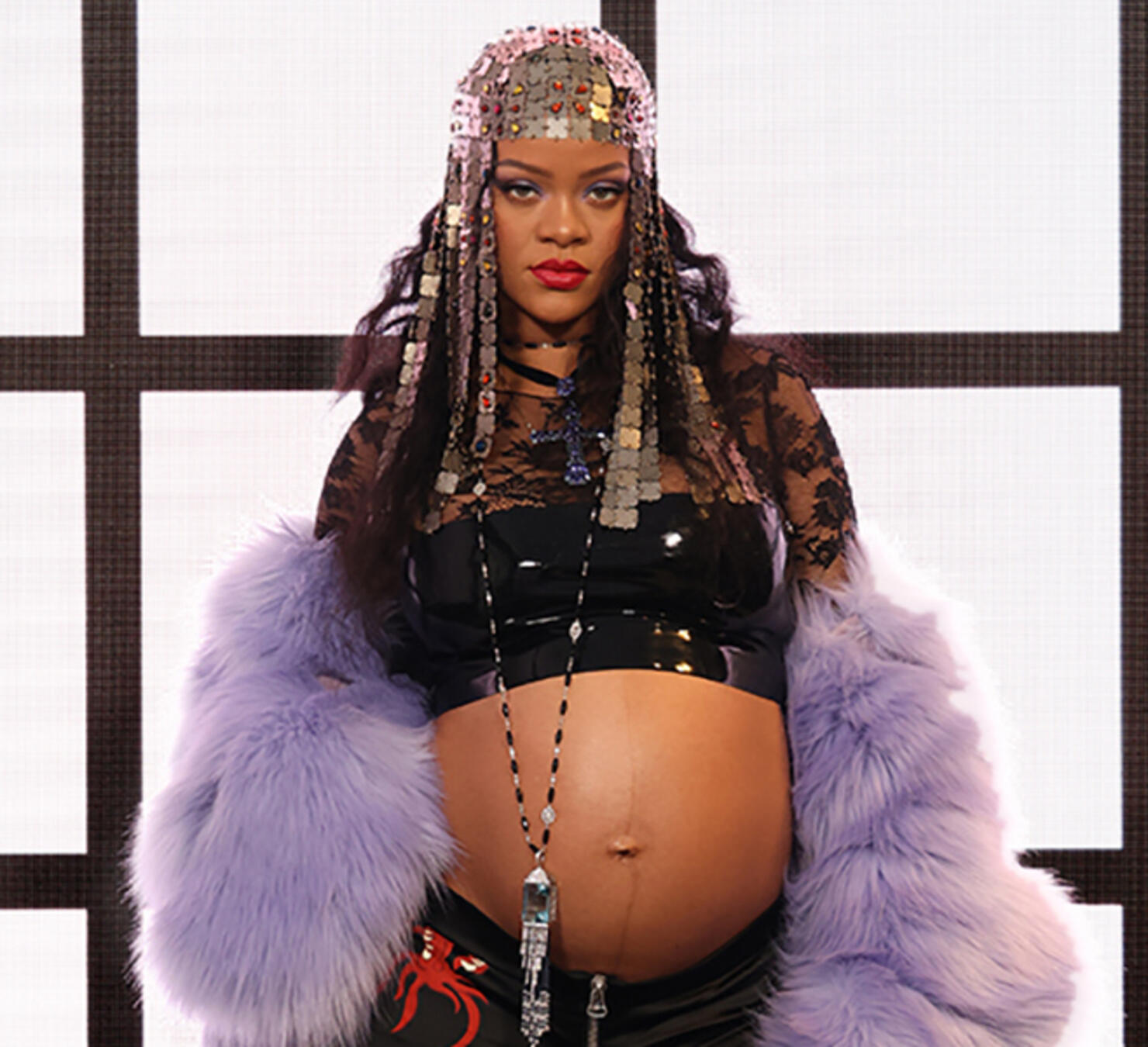 Rihanna Shows Off Her Baby Bump on the Cover Of Vogue Magazine