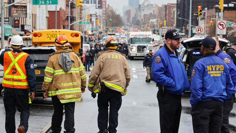 Multiple people shot, undetonated devices found at New York City subway station