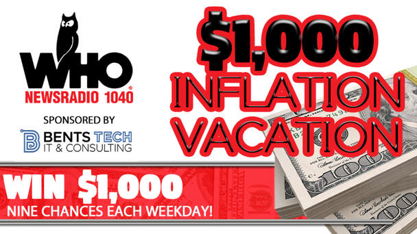 Win A $1,000 Inflation Vacation