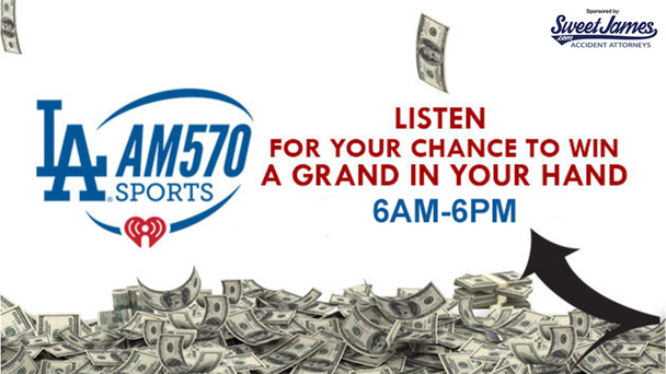Listen To Win A Grand In Your Hand!