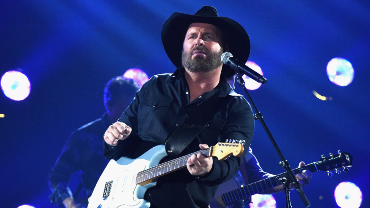 Garth Brooks playing at Birmingham's Protective Stadium June 4