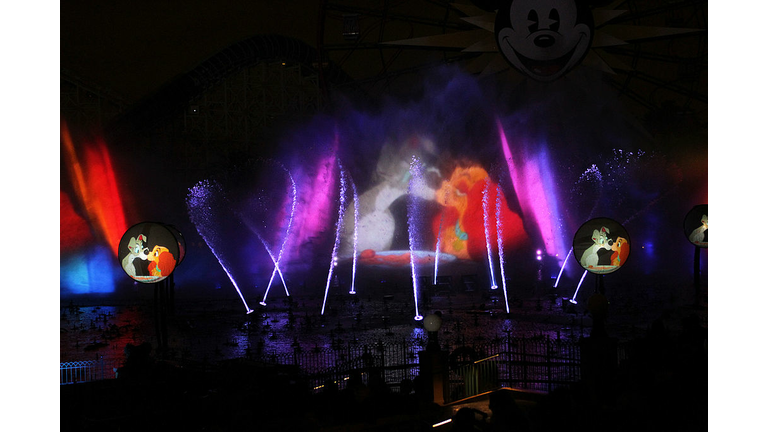 Premiere Of Disney California Adventure Park's "World Of Color" Spectacular