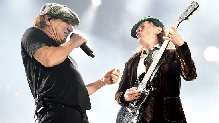 AC/DC Performs At Dodger Stadium