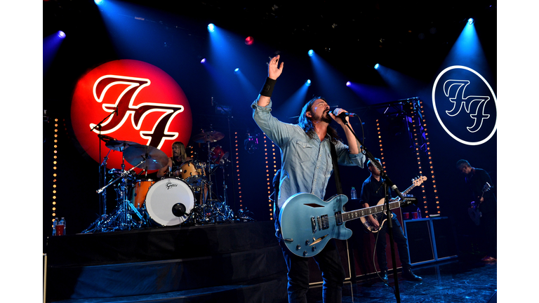 Foo Fighters On The Honda Stage At The iHeartRadio Theater Los Angeles Hosted By Chelsea Handler