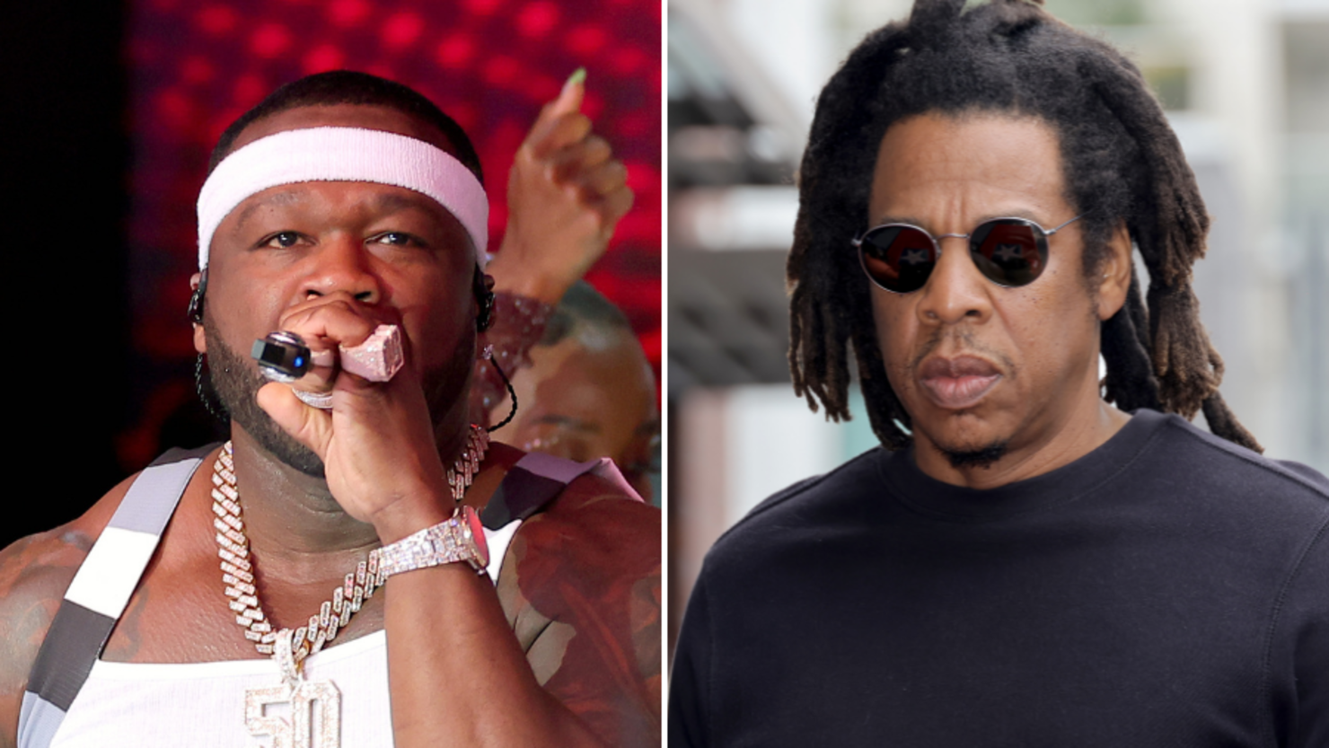 50 Cent Drags JAY-Z for Reportedly Not Wanting Him To Perform At Super ...