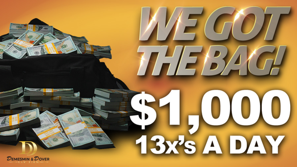 $1000 could be YOURS! Listen for the keyword 13x a day and CLICK HERE to enter!