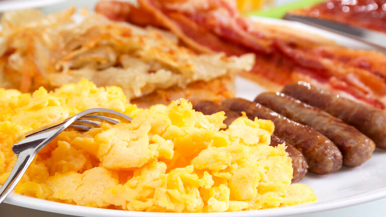 Close-Up Of Food In Plate