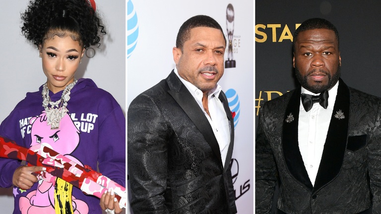 Coi Leray, Benzino & 50 Cent