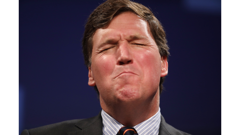 Fox News Host Tucker Carlson Appears At National Review Ideas Summit