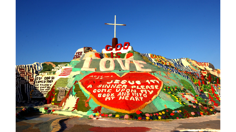 Salvation Mountain Declared National Folk Art Shrine