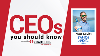 Matt Levitt, CEO Tahoe Blue Vodka