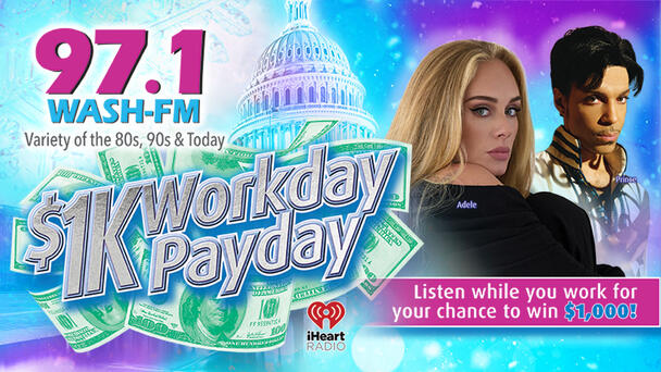 Listen to win $1,000 in our Workday Payday!
