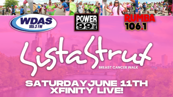 5th Annual SISTA STRUT Breast Cancer Walk - Saturday, June 11th at Xfinity Live!
