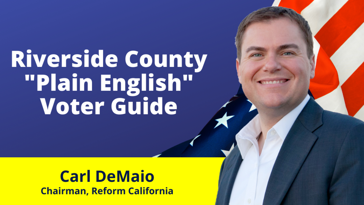 Riverside County Voting Guide Newsradio 600 KOGO 2022 California