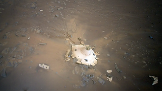 Metallic Wreckage Discovered On Mars By NASA