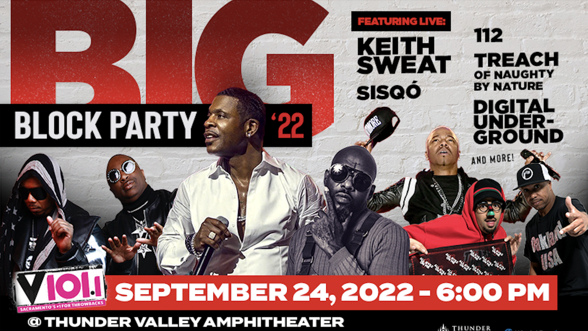 V101.1 Big Block Party at Thunder Valley V101.1