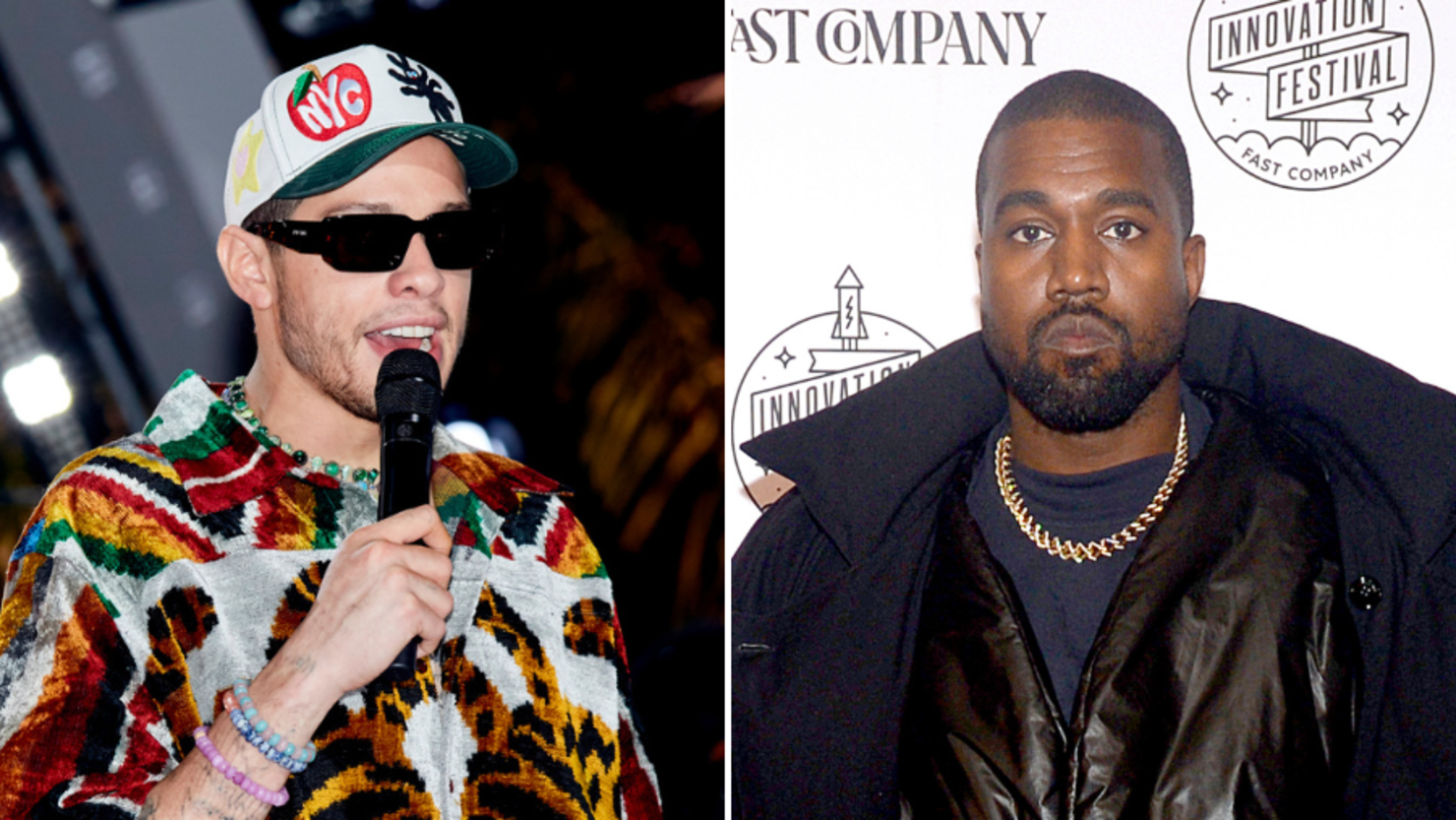 Pete Davidson & Kanye West