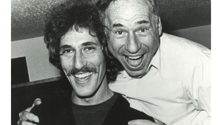 Matty and Mel Brooks