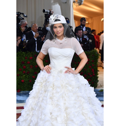 Kylie Jenner's Met Gala Wedding Dress Was In Honor Of Virgil Abloh
