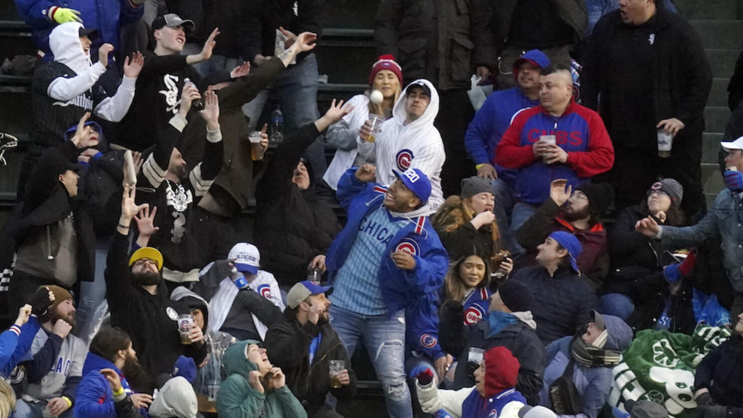 WATCH: Cubs Fans Fight Each Other In Wrigley Field Bleachers