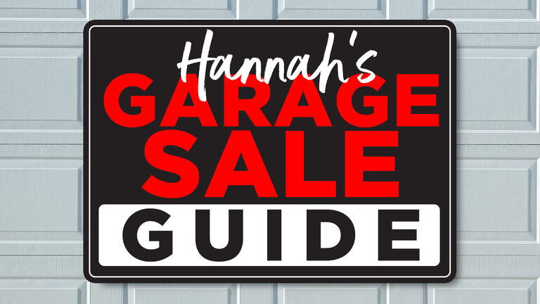 Hannah's Garage Sale Guide