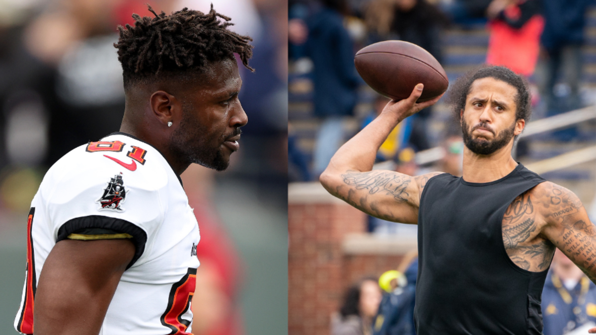 Antonio Brown calls Colin Kaepernick 'trash'