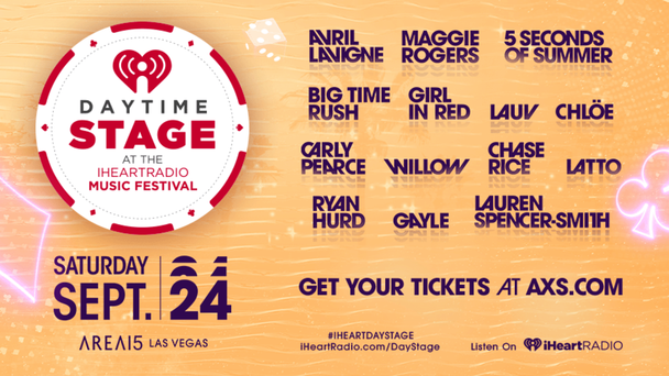 Get Your Tickets To Our #iHeartDayStage HERE!