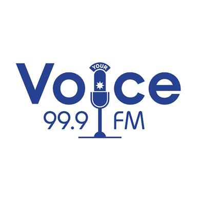 99.9 Voice FM logo