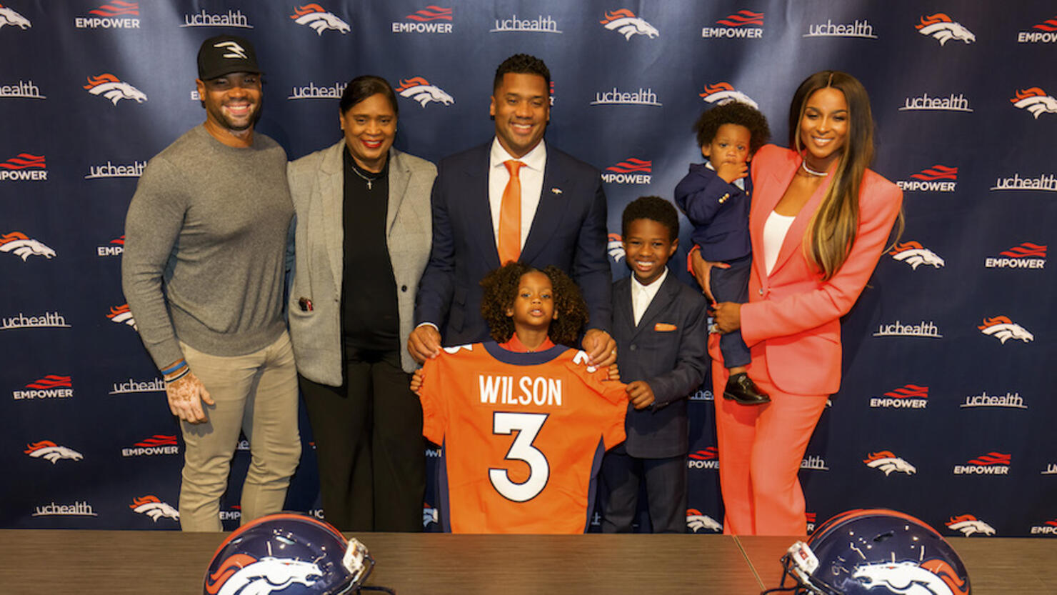 Denver Broncos Introduce Quarterback Russell Wilson