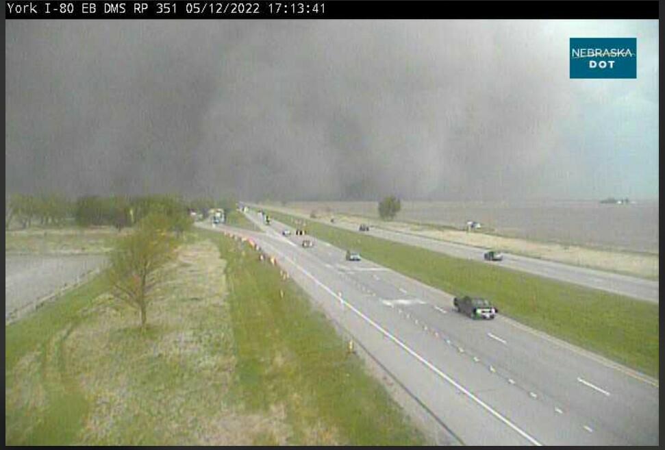 Watch A Giant Dust Storm Consume Cars On A Nebraska Highway | IHeart