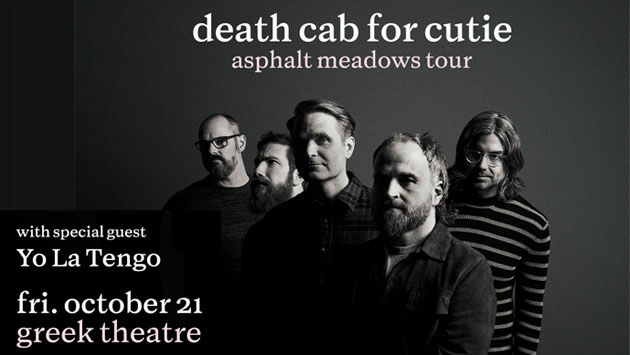 Death Cab For Cutie at the Greek Theatre (10/21)