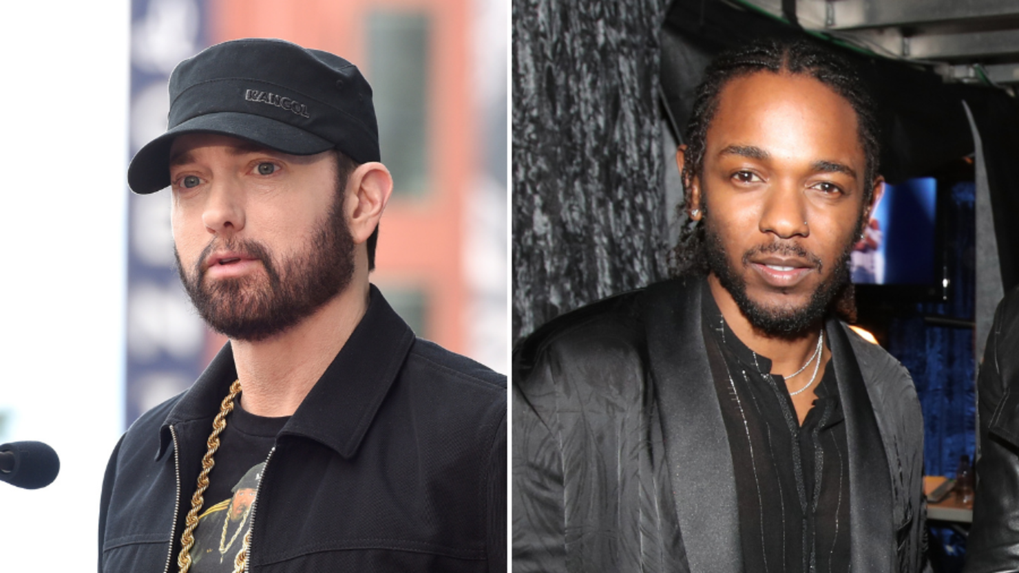 Eminem posts photo with Dr. Dre and Kendrick Lamar while sporting a new  beard, Music News, Detroit