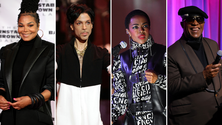 Janet Jackson, Prince, Lauryn Hill & Stevie Wonder