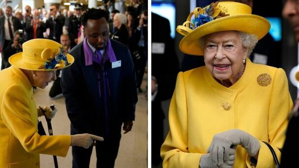 Queen Elizabeth Makes Surprise Visit To London Underground Station