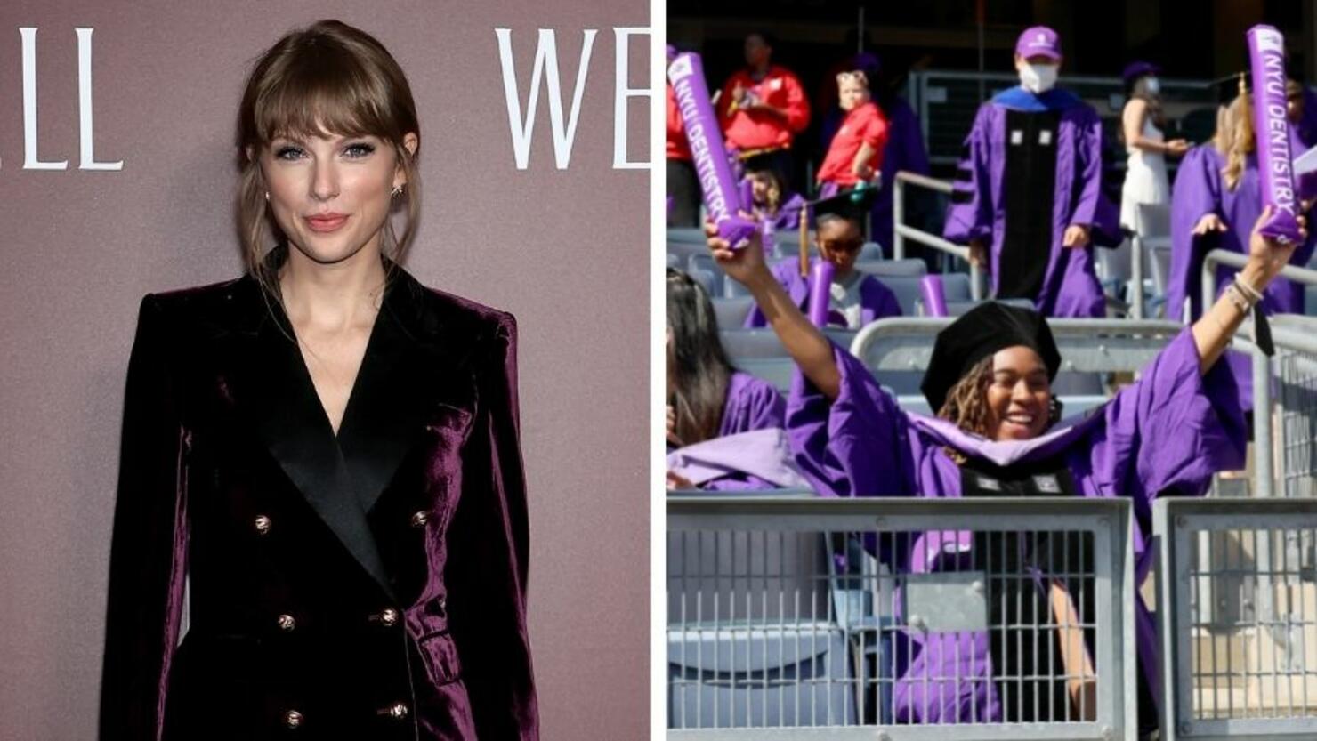 Watch Taylor Swift Get Ready For NYU Commencement Speech iHeart
