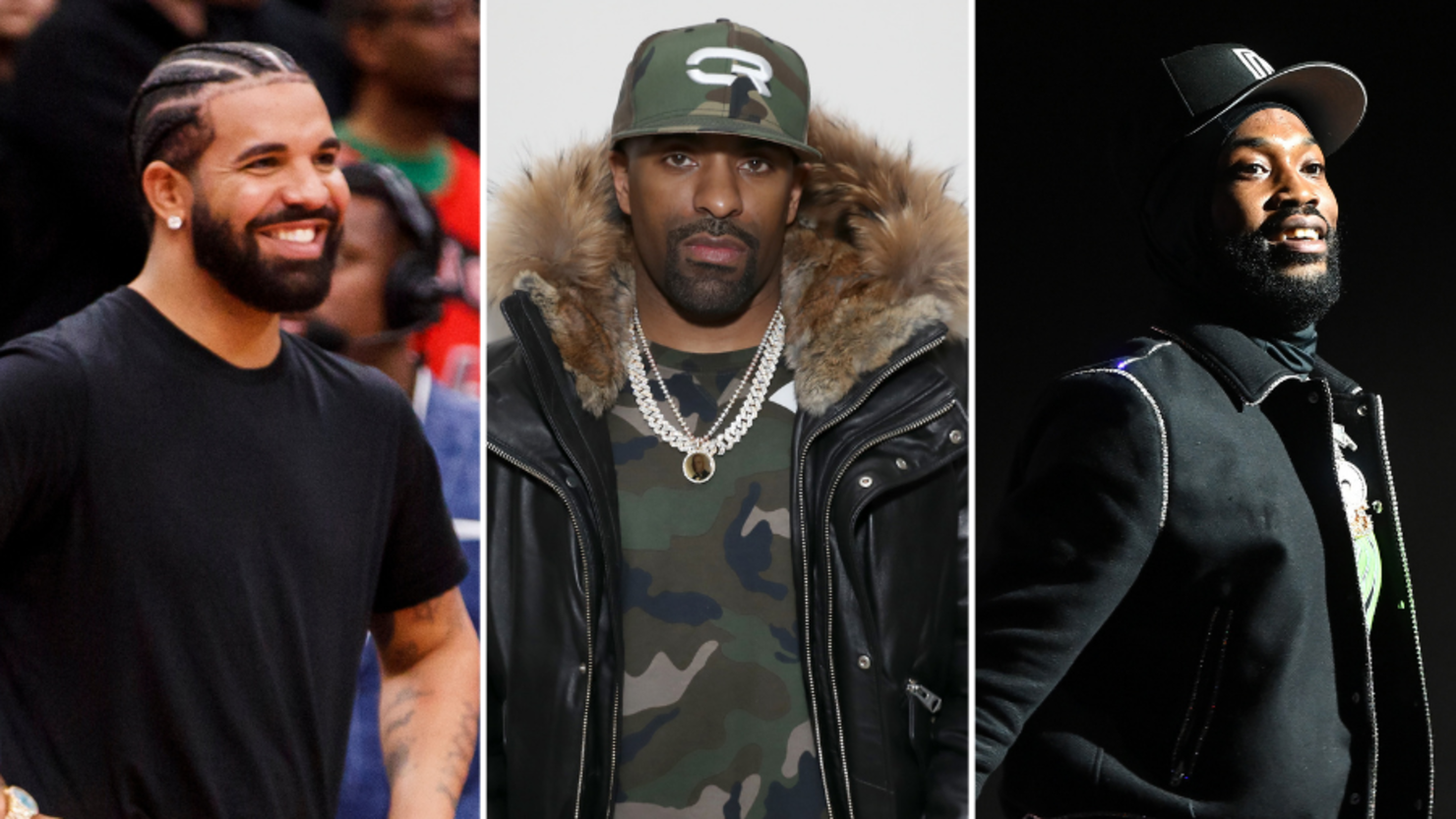 Drake, DJ Clue & Meek Mill
