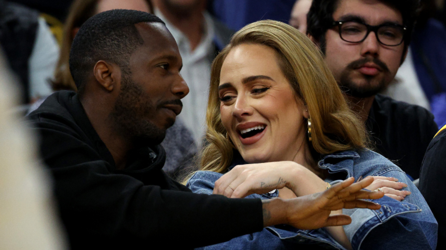 Adele And Rich Paul Cozy Up Courtside At NBA Playoffs: See The Photos