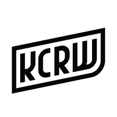 88.7 FM KCRW logo