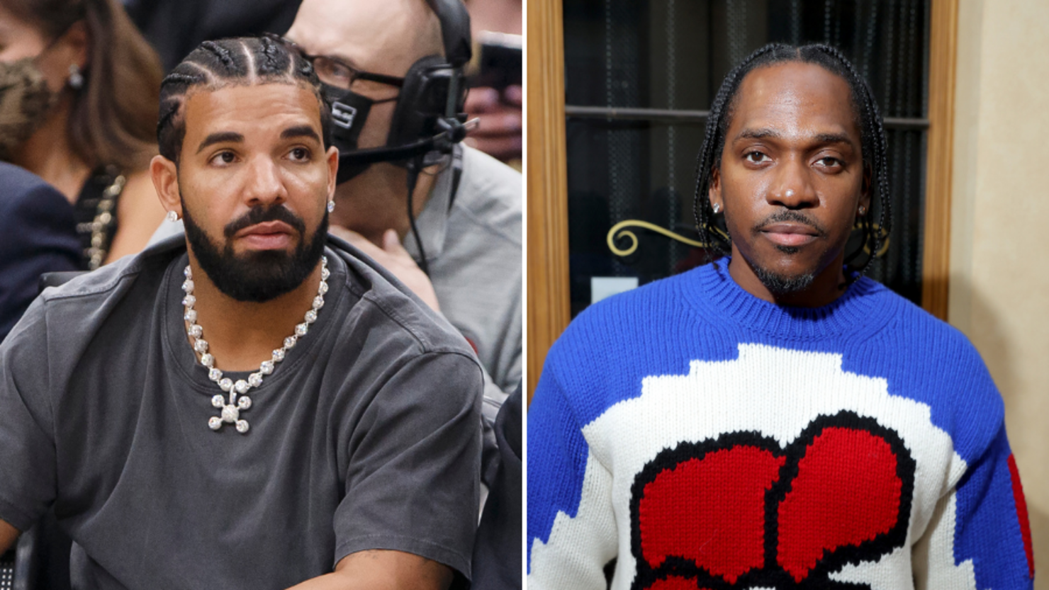Drake and Pusha T