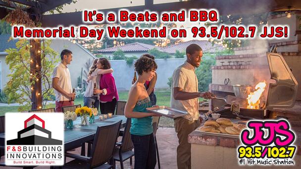 It's A Beats & BBQ Memorial Day Weekend On 93.5/102.7 JJS! Take Us Wherever You Go!
