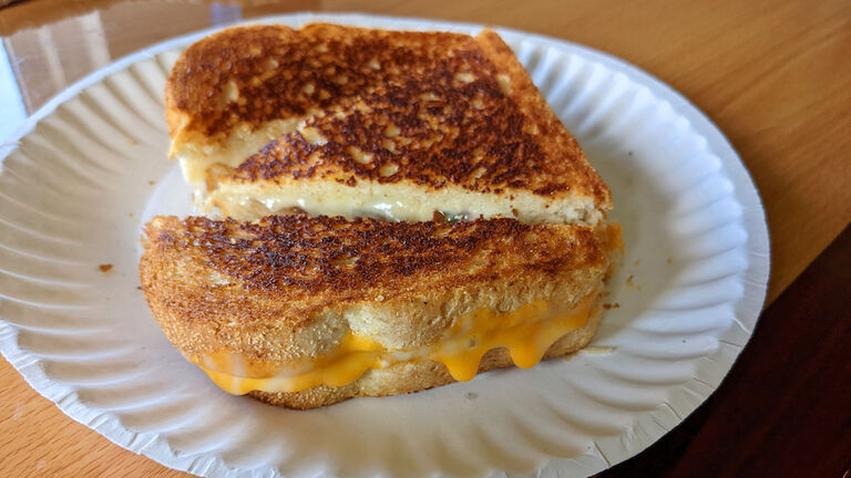 Grilled cheese sandwich